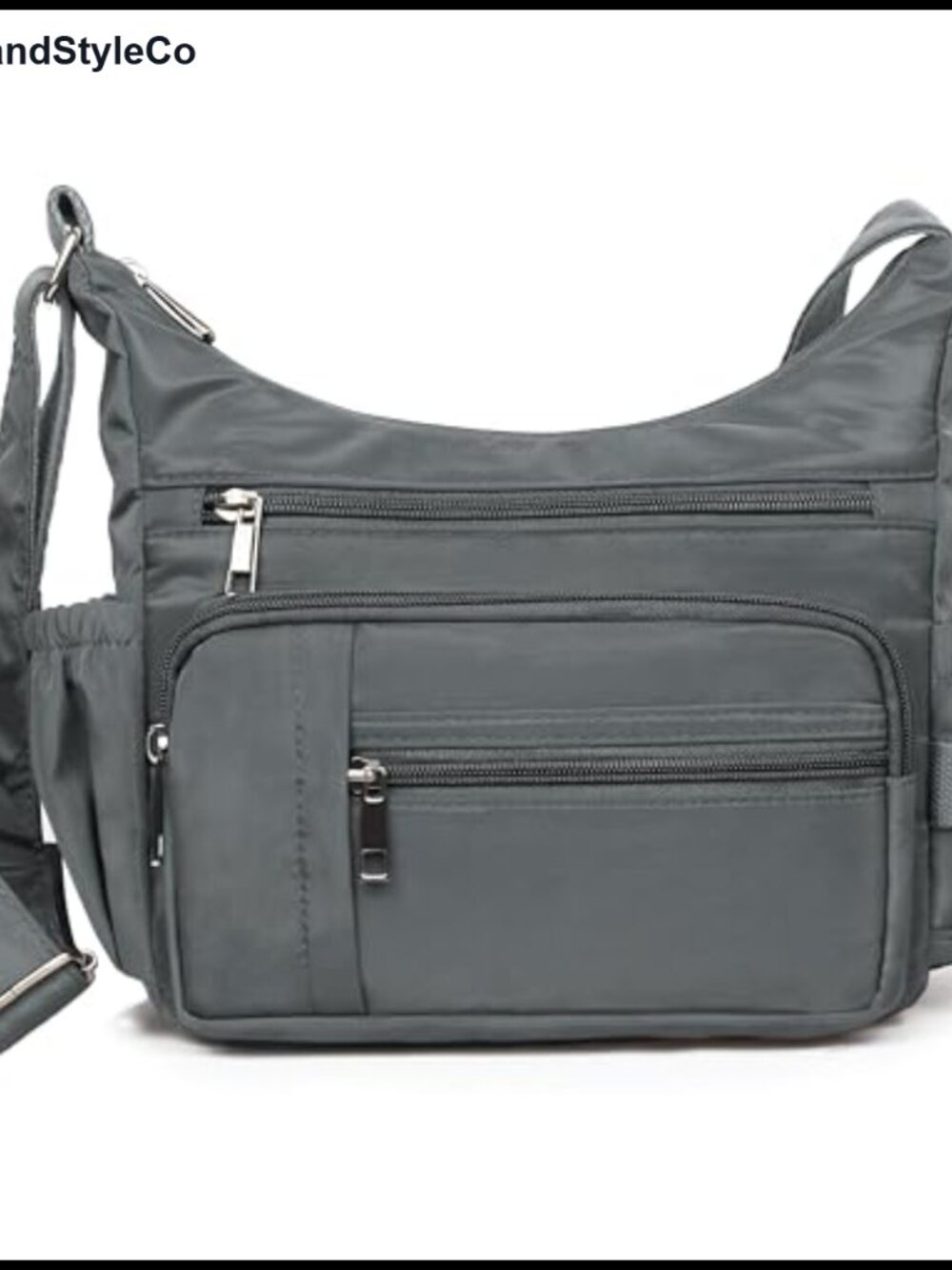 RFID Anti Theft Crossbody Bag for Women Waterproof Nylon Shoulder Purse Travel
